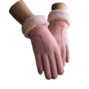 Plush Inner Thermal Winter Gloves, Touch Screen Snow Thicken Cold Weather